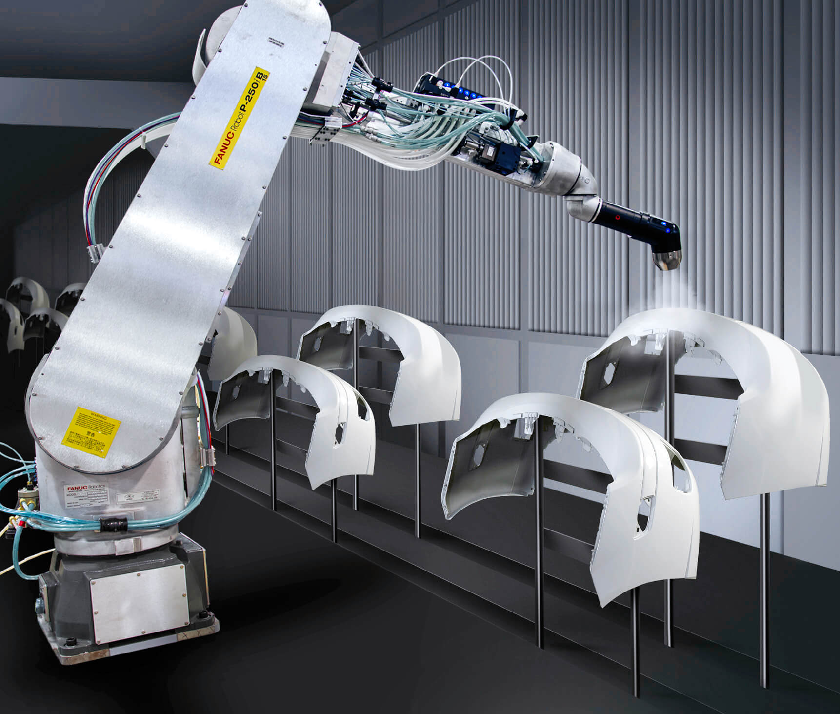 Fanuc sales paint robots