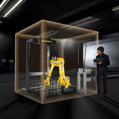 Programming robot in cell