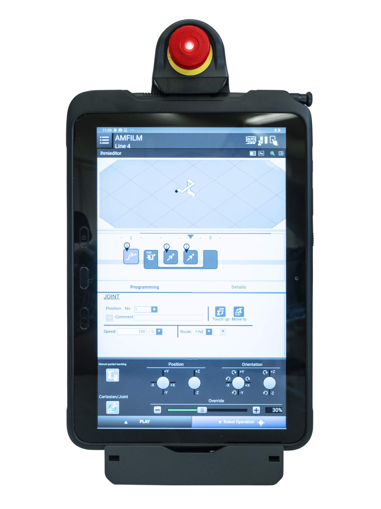 Tablet Teach Pendant | FANUC America